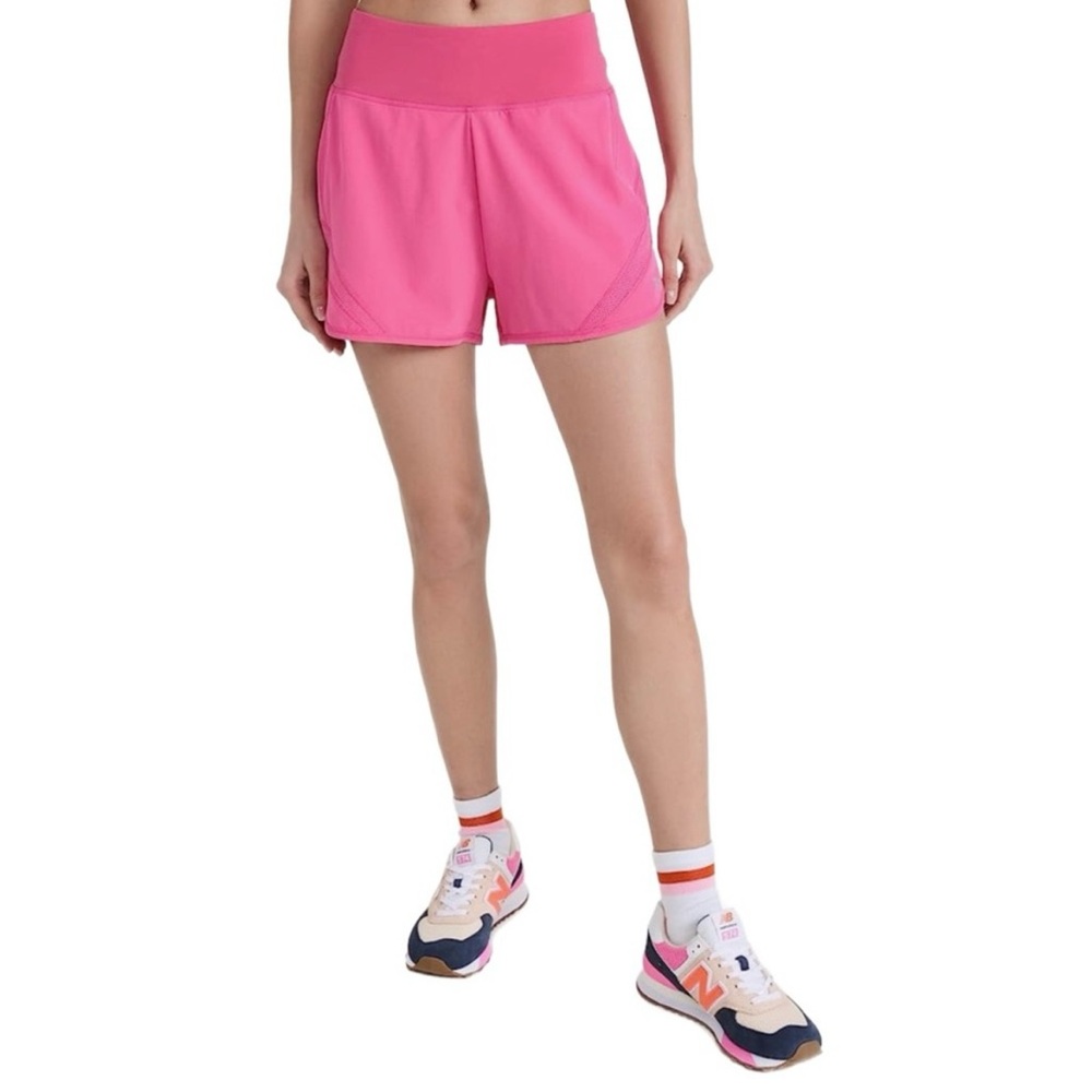 Sweaty Betty Pink Track Speed Running Shorts 3.5” New!